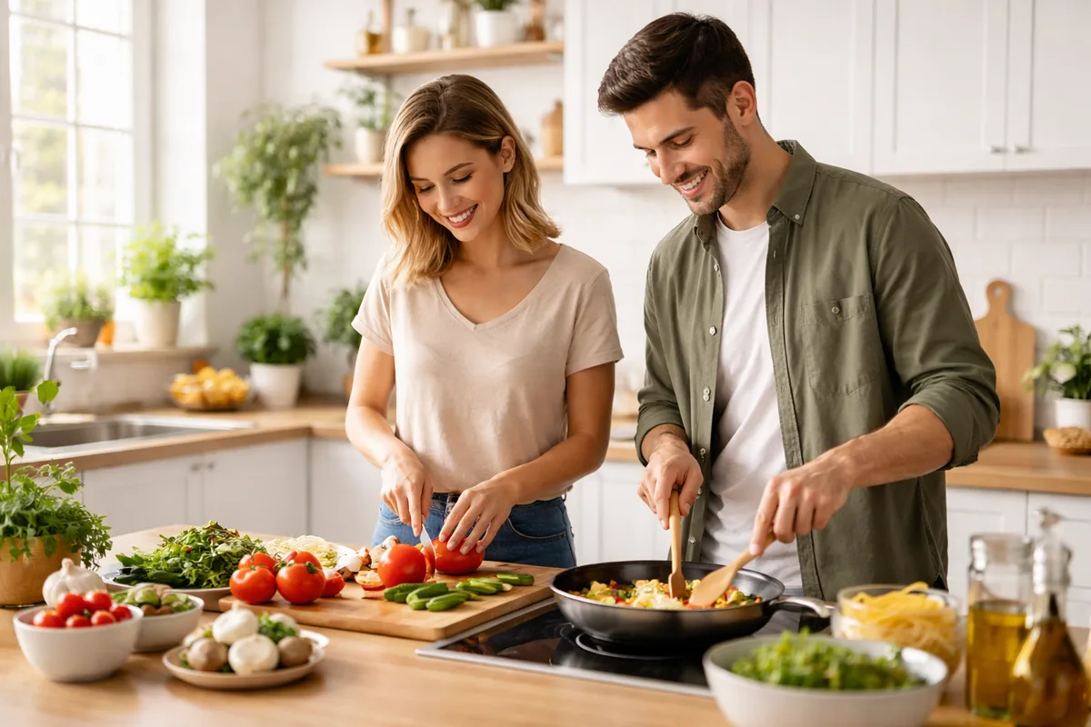 Les bienfaits de cuisiner à la maison