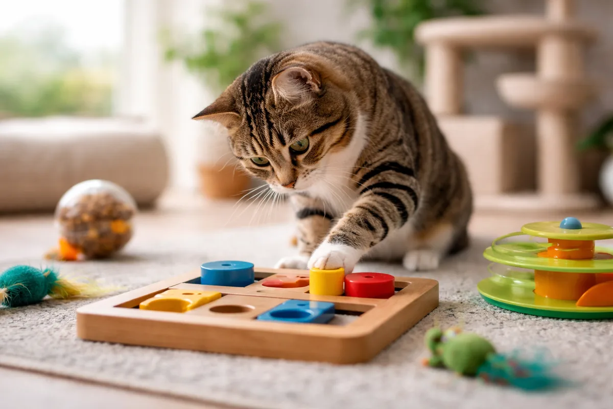 L'importance de la stimulation mentale pour votre chat
