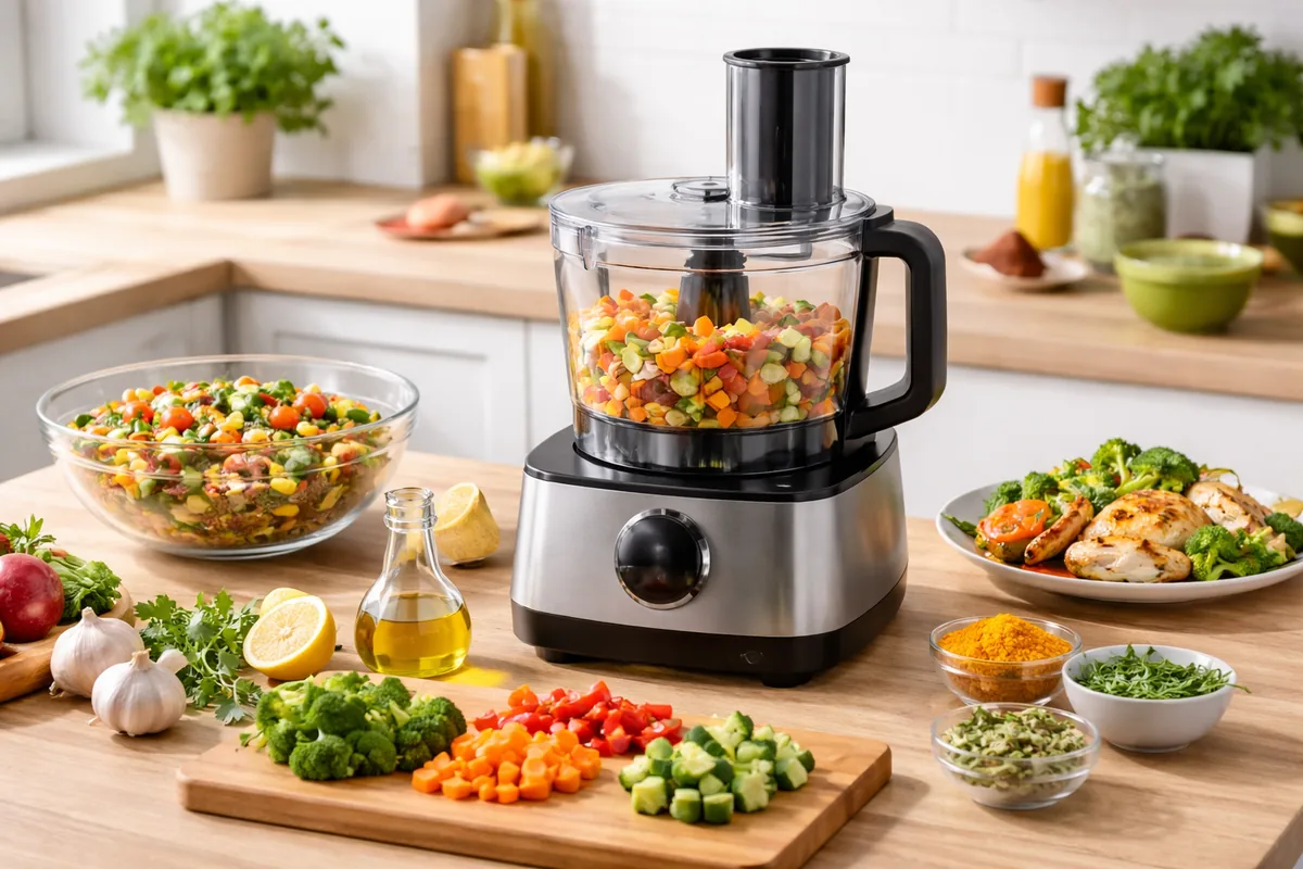 Comment utiliser un robot de cuisine pour préparer des repas sains et variés