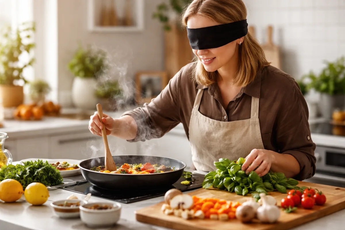 Les principes de la cuisine à l'aveugle : une expérience sensorielle unique