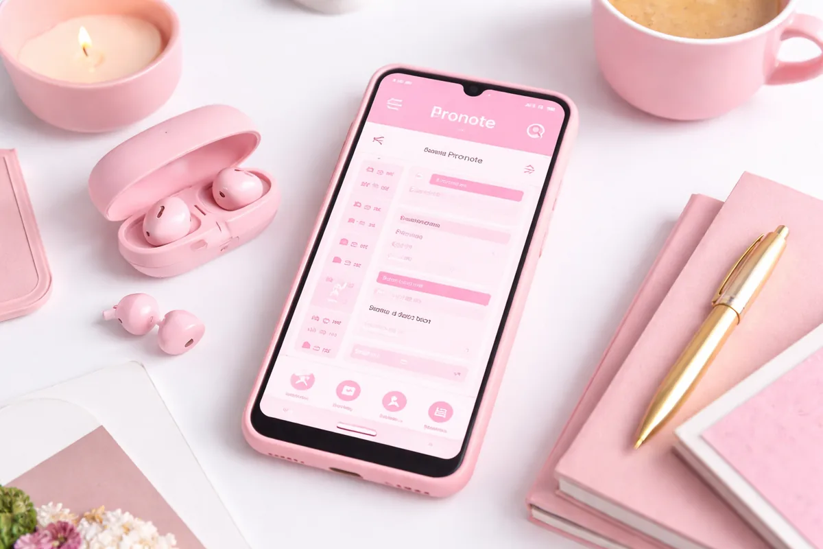 Comment personnaliser l'application Pronote en rose sur Android