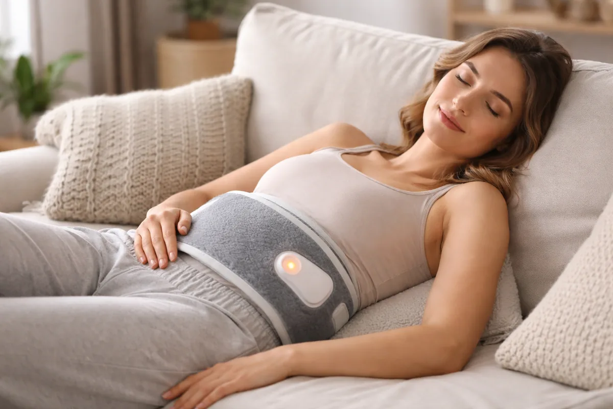 Comment soulager les douleurs de règles avec une ceinture chauffante