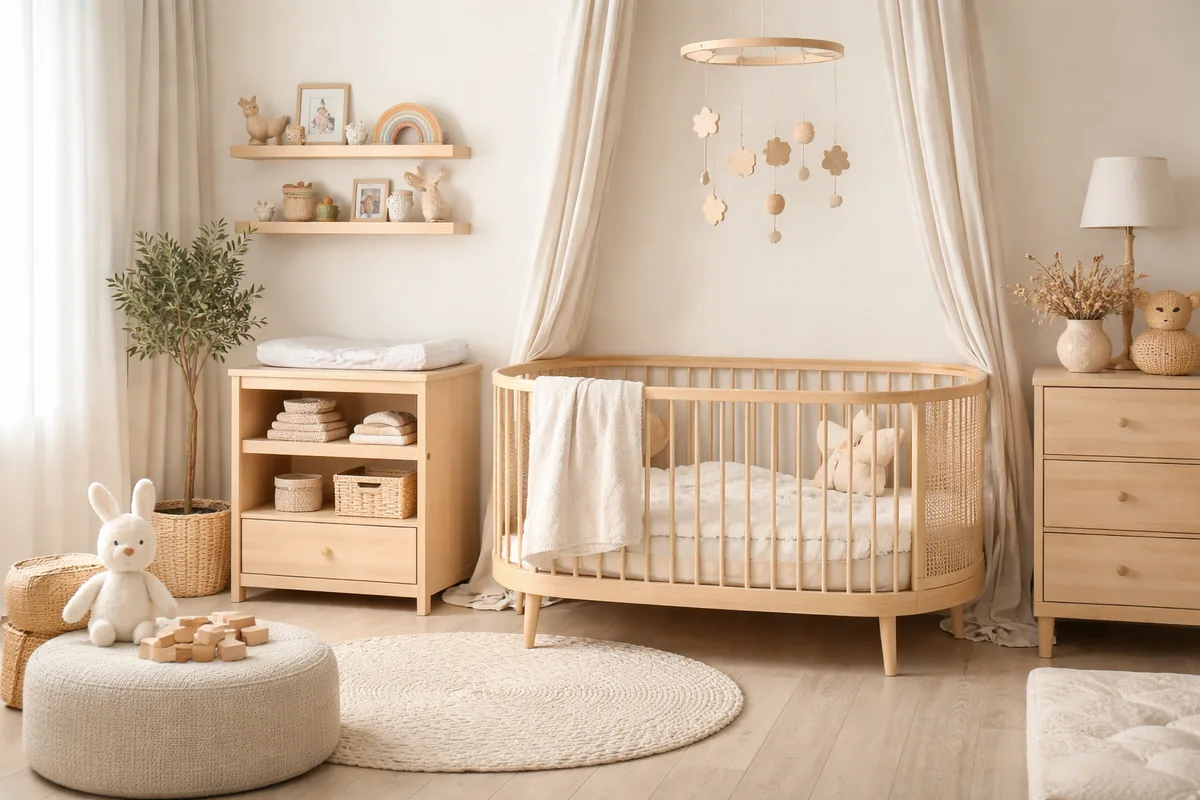 Quels accessoires bébé choisir pour une chambre d'enfant chic et apaisante