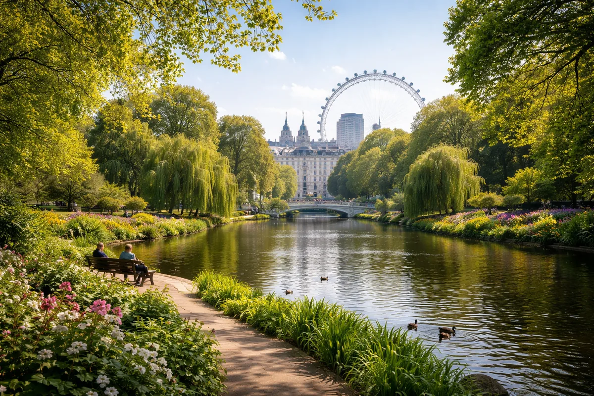 Les merveilles cachées des parcs de Londres