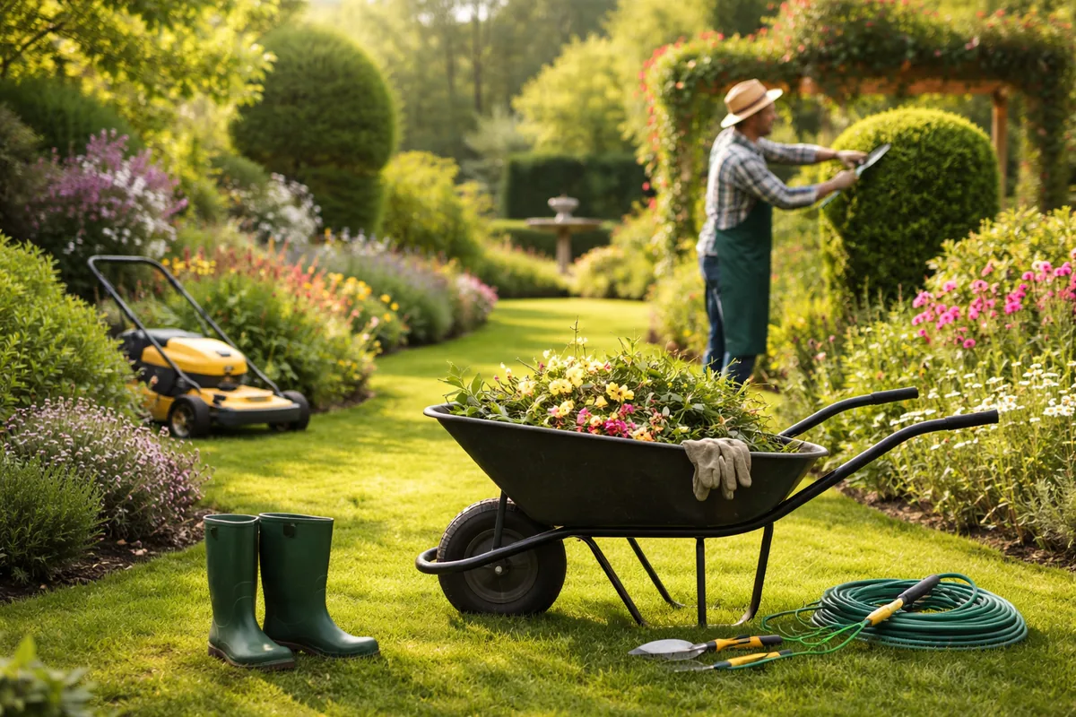 Les secrets d'un entretien optimal de votre jardin