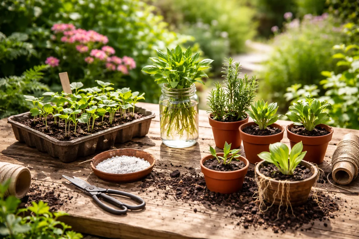 Les techniques de multiplication des plantes pour un jardin prolifique