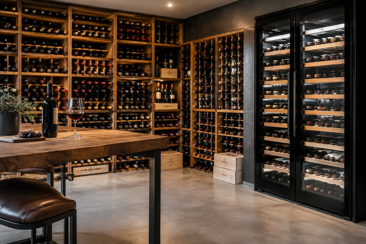 Quelle cave à vin choisir pour une grande collection de bouteilles ?