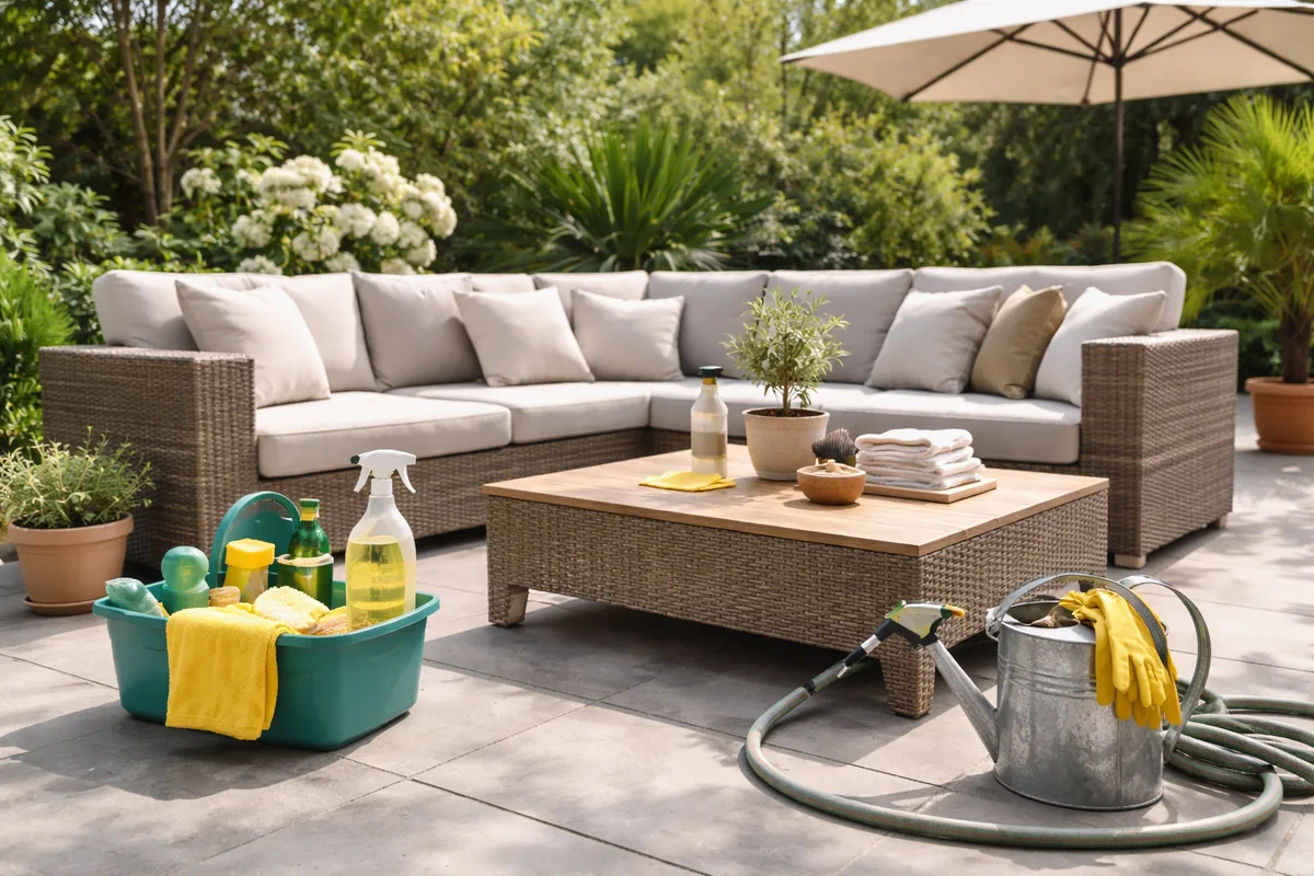 Les bonnes pratiques pour entretenir votre mobilier d'extérieur