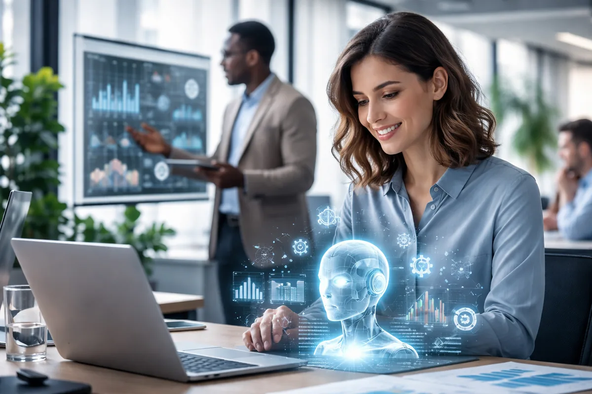 Comment l'intelligence artificielle améliore la productivité dans les entreprises