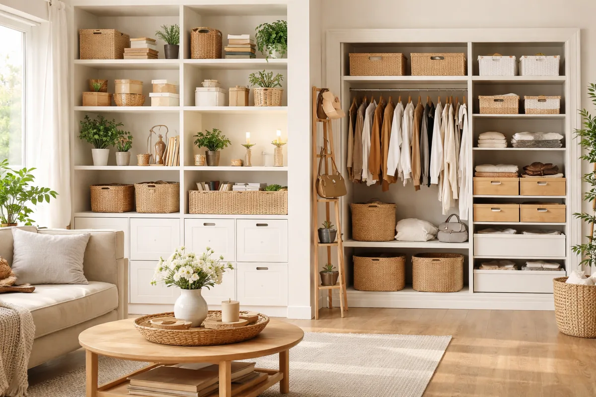 Optimiser votre espace de rangement dans la maison