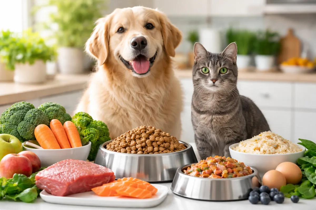 Les secrets d'une nutrition équilibrée pour vos animaux de compagnie